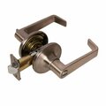 Pamex Calypso Lever with Round Rose Privacy Lockset Grade 3 Satin Nickel Finish FLU601